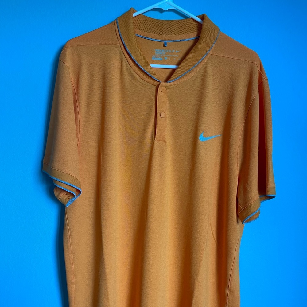 NWOT Nike Golf Tour Performance Modern Fit SS Polo Shirt Mens Size XL 746076-868